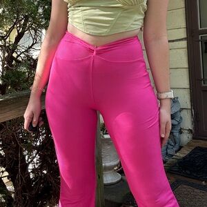Hot Pink SHEIN Bell Bottoms!